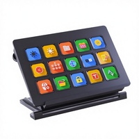 Mini clavier macro à membrane, USB Type-C, rétroéclairage LCD, programmable, manette de jeu économique