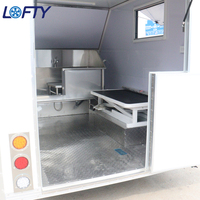Remorque de toilettage pour animaux de compagnie, station de lavage pour chiens, salon de lavage auto mobile en libre-service, acier inoxydable, 10 pieds, chauffage intégré