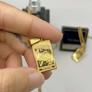 Impermeable 18K oro joyería Acero inoxidable <span class=keywords><strong>Tarot</strong></span> tarjeta collar fortuna sabiduría sol <span class=keywords><strong>Luna</strong></span> collar mujeres Zodiaco joyería - Product Image 4