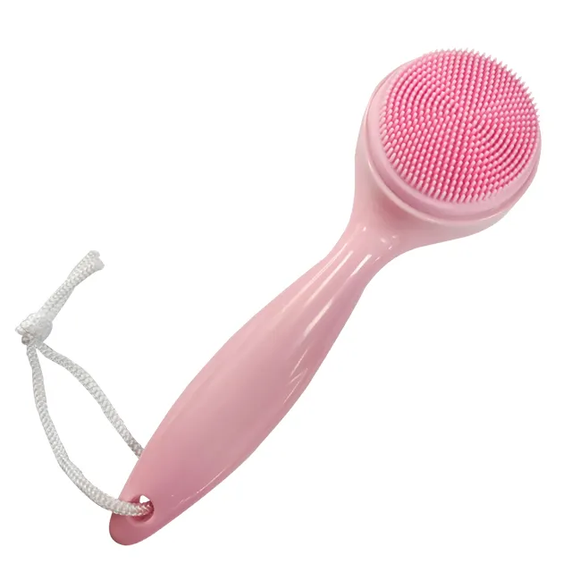 wholesale Facial cleaning Massager Skin Care Tools silicone face bath brushes with rope