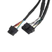 OEM ODM OBDII OBD2 16 pines macho a hembra conector ELD Cable lector de código