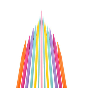 Looen 7 paia di ganci fai da te all'uncinetto Set di 4.0mm-10.0mm di lunghezza 25 cm ferri da maglia in plastica morbida per <span class=keywords><strong>maglieria</strong></span> a mano - Product Image 5