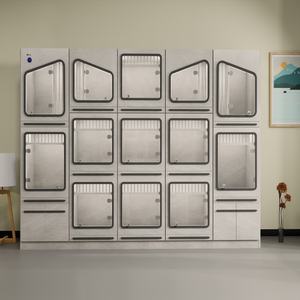 <span class=keywords><strong>2025</strong></span> dayanıklı büyük kapalı ahşap yavru köpek kulübesi istiflenebilir Petsitting köpek otel sandık üreticisi <span class=keywords><strong>Pet</strong></span> kafesleri - Product Image 2