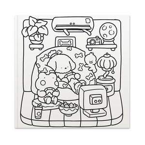 Personalizado pequeño lindo acogedor 24 páginas audaz y fácil adultos <span class=keywords><strong>colorear</strong></span> Animal educativo niños actividad impresión libro de papel con encuadernación - Product Image 6