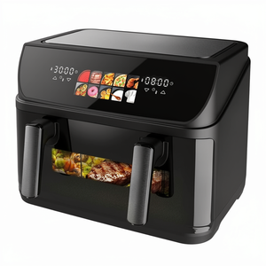 <span class=keywords><strong>Cecotec</strong></span> Freidora de <span class=keywords><strong>Aire</strong></span> y Parrilla de Acero Inoxidable 10L (Cecofry&Grill Duoheat 10000) 2800W 3 en 1 Freidora/Parrilla con Divisor Móvil y Doble Control de Temperatura - Product Image 1