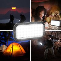 ES982 Chargeur de batterie solaire Powerbank Modules Lampe de camping LED Oraimo Power Bank 20000mah Pawor Bank