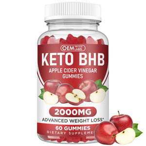 Gummies Keto Naturelles Personnalisées OEM ODM pour la Gestion Saine du Poids et le Soutien à la Santé Digestive – Gummies au Vinaigre de Cidre de Pomme pour Femmes - Product Image 1