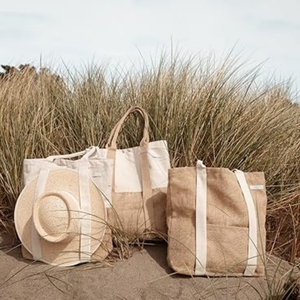 Bolsa de Compras de Lona Reciclable y Personalizable para Mujer, Estilo Boho Chic, para Viaje o <span class=keywords><strong>Playa</strong></span>, de Gran Capacidad, Ideal para Regalo - Product Image 3