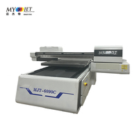 MYJET 6090C Impresora digital de inyección de tinta plana UV DTF Multifuncional 3D LED UV Impresoras de cajas de teléfonos Epson I3200UV Nuevo