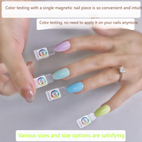 Nouveau design 78 /120/180/240 couleurs des ongles nuancier magnétique ongles conseils comparaison couleur carte stockage livre Uv Gel vernis affichage