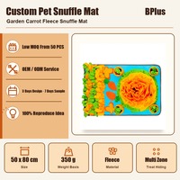 Tapis de reniflement en polaire écologique de haute qualité pour chiens, très vendu