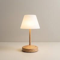 Lampe de nuit portable sans fil de luxe, idéale pour les restaurants, les bars, la décoration de la maison. Lampe de table LED avec batterie rechargeable