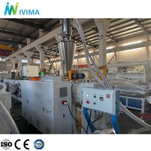 Ligne de production de tuyaux en <span class=keywords><strong>PVC</strong></span> entièrement automatique avec moteur Siemens, système de contrôle PLC et conception à double vis pour un dimensionnement précis - Product Image 2