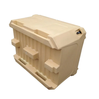 Produits de rotomoulage 660L Conteneur de pêche de haute qualité Poubelle à poisson isolée Bacs de transport de poisson vivant