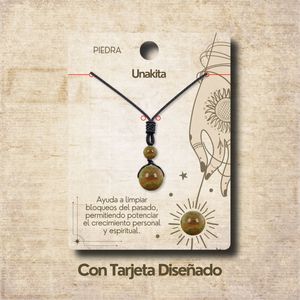 14mm Unakite Ball Pendant Stainless Steel Chain <b>Beads</b> Natural Stone <b>Loose</b> Gemstone for Jewelry Making Minimalist Necklace - Product Image 4