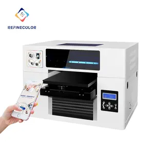 New Printing Technology 3050 UV Printer A3 Multifunctional XP600 Flatbed UV Led Printer Support Wifi And Mobile Operate