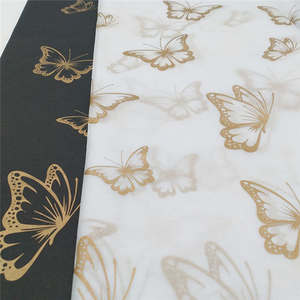 Luxury Custom Printed Gold Logo Packaging Tissue Wrapping <strong>Paper</strong> - Product Image 2