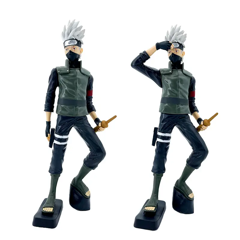 ดาบ momochi zabuza Kakashi ฟิกเกอร์ Hatake Shinobi เวอร์ชั่นสงครามโลกชุดอัญมณีรูปโบรูโตะ shippuuden