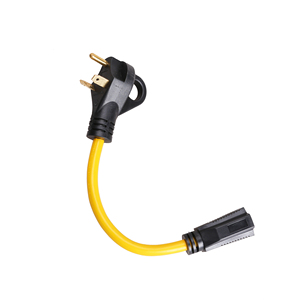 1ft STW 10awg/3C NEMA TT-30P đến 5-15r RV <span class=keywords><strong>Adapter</strong></span> với 30amps đến 15amps chuyển đổi ngón tay Grip cho RV hệ thống sạc - Product Image 1