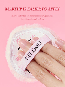 Nhà Sản Xuất Dễ Thương Thỏ Nhung Độ Bóng Cao Sáng Mềm Mại Và Sáng Xương đòn Vòng Lỏng Fluffy Bột Phồng - Product Image 2