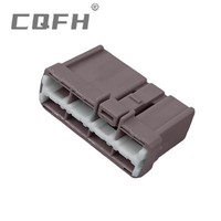 Connecteur de câblage automobile étanche IP66 15A à 7 broches mâle-femelle en laiton, référence 6098-0214