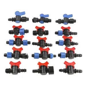 Hot Drip Tape Connector Fitting Tubing Irrigation Red Mini Valve For Park Fog Amazon