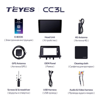 TEYES-Autoradio CC3L, Lecteur Vidéo Multimédia, Navigation Stéréo Android, 2 Din, 2 Din, pour Renault Megane 3 2008 - 2014