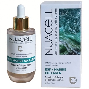 Sérum réparateur hydratant anti-rides NUACELL à l'EGF et au collagène marin pour usage domestique - Product Image 1