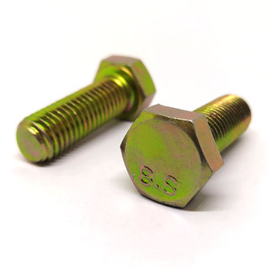 สลักเกลียวหัวหกเหลี่ยมและน็อต DIN 933 961 ISO 4017 4.8 8.8 M5 M6 M8 M10 M12 - Product Image 5