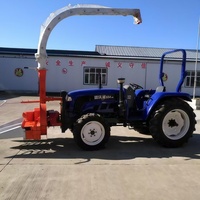 Moissonneuse de maïs ensilé à double rangée à fixation frontale pour tracteur, haute productivité, largeur de coupe 1400 mm, compatible tracteurs 55-80 CV