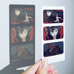 Carte en film transparent personnalisée à 3 panneaux, carte <span class=keywords><strong>photo</strong></span> pliable en PVC transparent avec impression personnalisée pour souvenir et décoration intérieure - Product Image 2