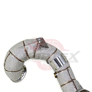 ท่อหน้า Vortex Performance สำหรับ VW Golf MK7 MK7.5 GTI 2.0T ปี 2014-2020 พร้อมชุดดาวน์ไปป์สแตนเลสป้องกันความร้อน - Product Image 6