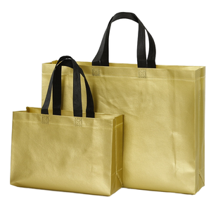 Bolsas de Compras Reutilizables Ecológicas con Cierre, Logotipo Impreso Personalizado, Bolsas de Supermercado al por Mayor, Bolsas de Compras Recicladas con Diseño de Letras - Product Image 1