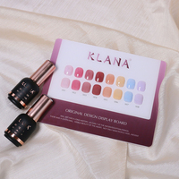 Palette de couleurs macaron gel UV translucide nude arc-en-ciel 2026, formule saine, non toxique