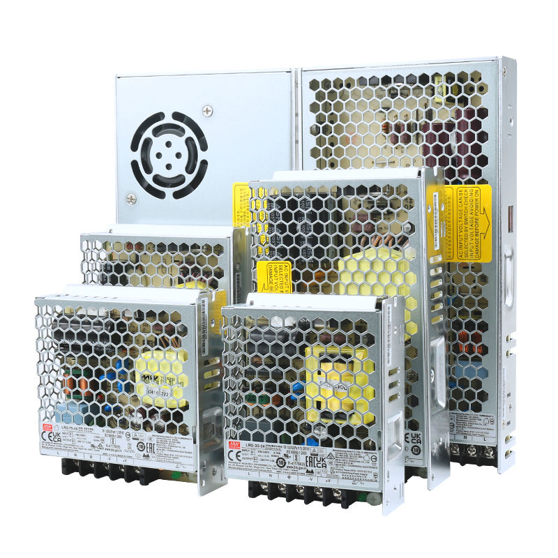 Meanwell LRS Ac Dc 35w 50w 75w 100w 150w 200w 350w 450w 600w Power 5v 12v 15v 24v Led Single Output Switching Power Supply