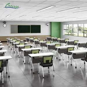 Muebles de Oficina Extensibles y Plegables de Estilo Moderno Glory Merge - Escritorio de Capacitación con Ruedas, Mesa Extraíble para Conferencias y Hoteles, ISO9001 - Product Image 2
