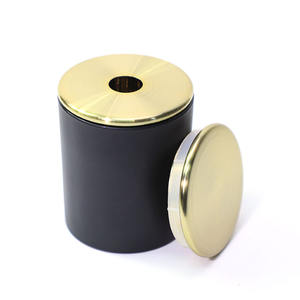 <span class=keywords><strong>Couvercle</strong></span> en métal doré de luxe, <span class=keywords><strong>creux</strong></span>, avec joint en PP pour bougie parfumée - Product Image 5