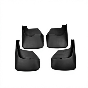 FOR Chevrolet Trailblazer Mudguards 2002-2009 Plastic Black <b>Tire</b> Deflectors Car Accessories - Product Image 4