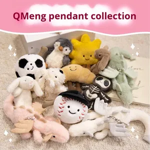 Porte-clés ours en peluche Jelly Fun For <span class=keywords><strong>Princess</strong></span>, super doux, en forme de croissant, rembourré en coton PP, rechargeable par USB, jouet anti-stress, cadeau - Product Image 3