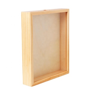 Vendita calda bottiglia di vino sughero porta vino per matrimonio regalo ombra scatola cornice - Product Image 1