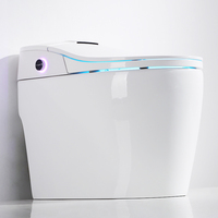 Meilleure Vente : Bidet Électrique Intelligent Monobloc à Fixation au Sol avec Écran HD, Réservoir d'Eau Dissimulé et Télécommande