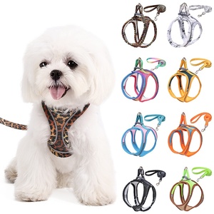 Adjustable Vest Style Pet <strong>Harness</strong> Leash Combo Secure Anti-Breakaway Design for Kitten Puppy and Small Dogs - Product Image 1