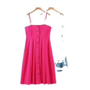 ชุดเดรสยีนส์ผู้หญิงไซส์ใหญ่ สายเดี่ยวเปิดไหล่ สีพื้น N8031 - Product Image 5