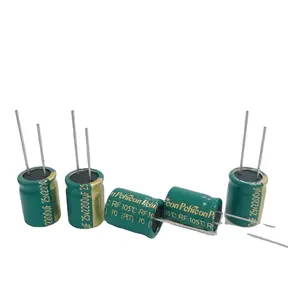 Pchicon 25V 2200uf 16*22 RF 5000hrs low esr capacitor 2200uf 25v capacitor
