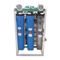 Système d'osmose inverse commercial 400GPD 600GPD 800GPD, purificateur d'eau RO avec réservoir sous pression pour hôtels et usage domestique, 5 étapes