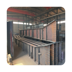 هيكل فولاذية للبناء ذات شعاع H عالي الجودة بسعر تفضيلي ، معدن ملحوم مدلفن على الساخن ، ملف من الفولاذ الكربوني - Product Image 1