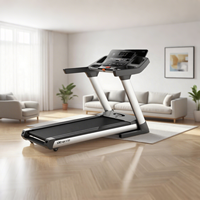 Pour la perte de poids Équipement de gymnastique commercial pliable Sports compacts avec tapis roulant incliné