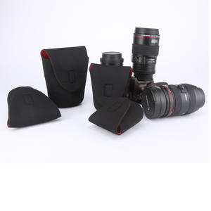 <span class=keywords><strong>Pochette</strong></span> d'objectif en néoprène, sac de protection pour objectif d'appareil photo DSLR - Product Image 2