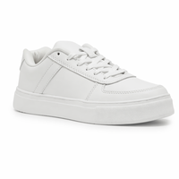 Chaussures de marche blanches imperméables, respirantes et légères de qualité supérieure - Baskets basses rembourrées et durables pour hommes