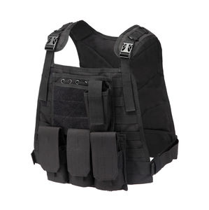 Chenhao Light Weight Tactical <strong>Vest</strong> <strong>Black</strong> Tactical Body <strong>Plate</strong> <strong>Vest</strong> Adjustable Breathable Weighted <strong>Vest</strong> for Hunting Training Game - Product Image 5